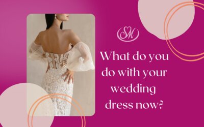 What do you actually do with your wedding dress now?